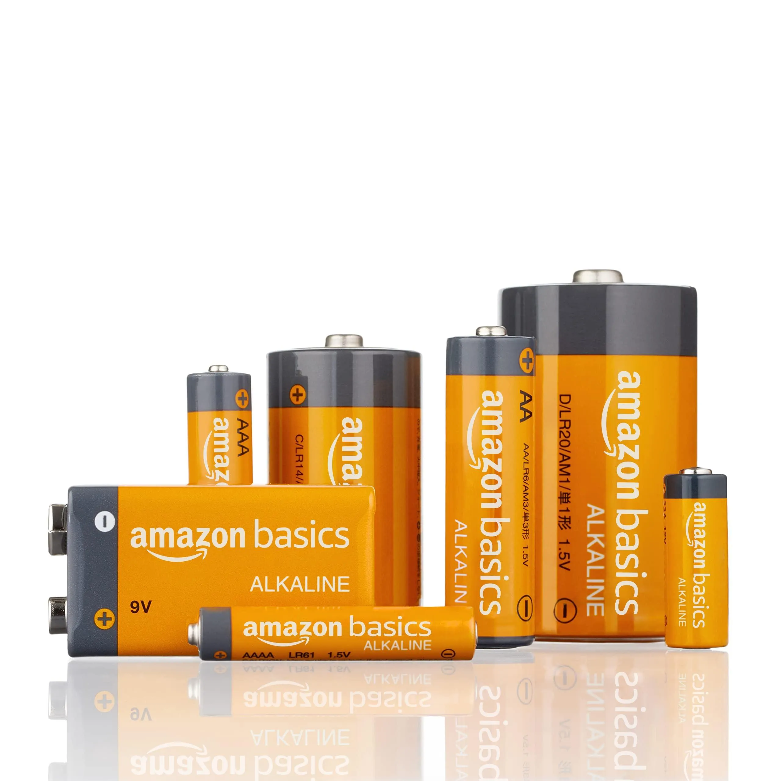 AmazonBasics AA 1.5 Volt Performance Alkaline Batteries - Pack of 20