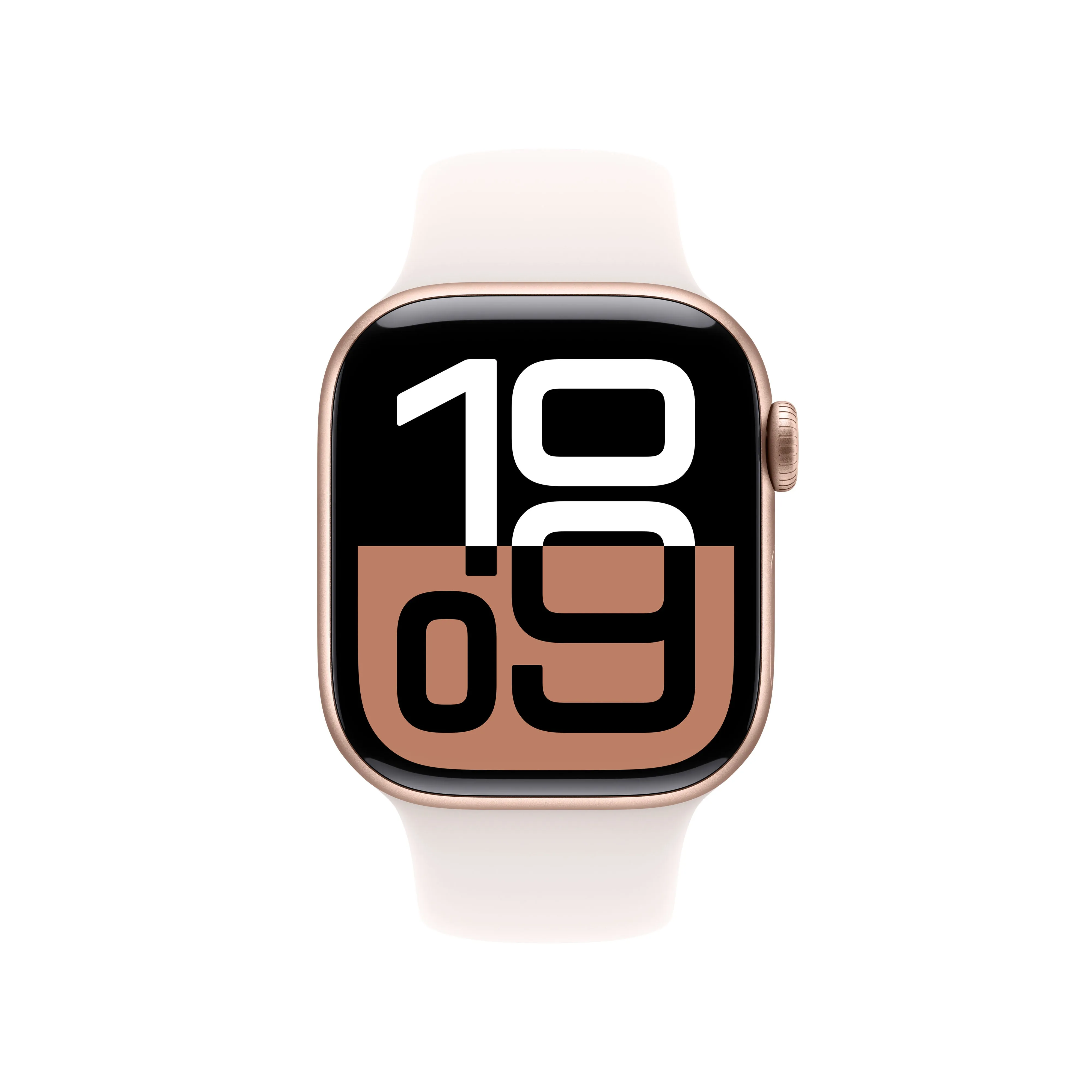 Apple Watch Series 10 GPS 42mm Rose Gold Aluminium Case with Light Blush Sport Band - S/M | MWWH3QA/A