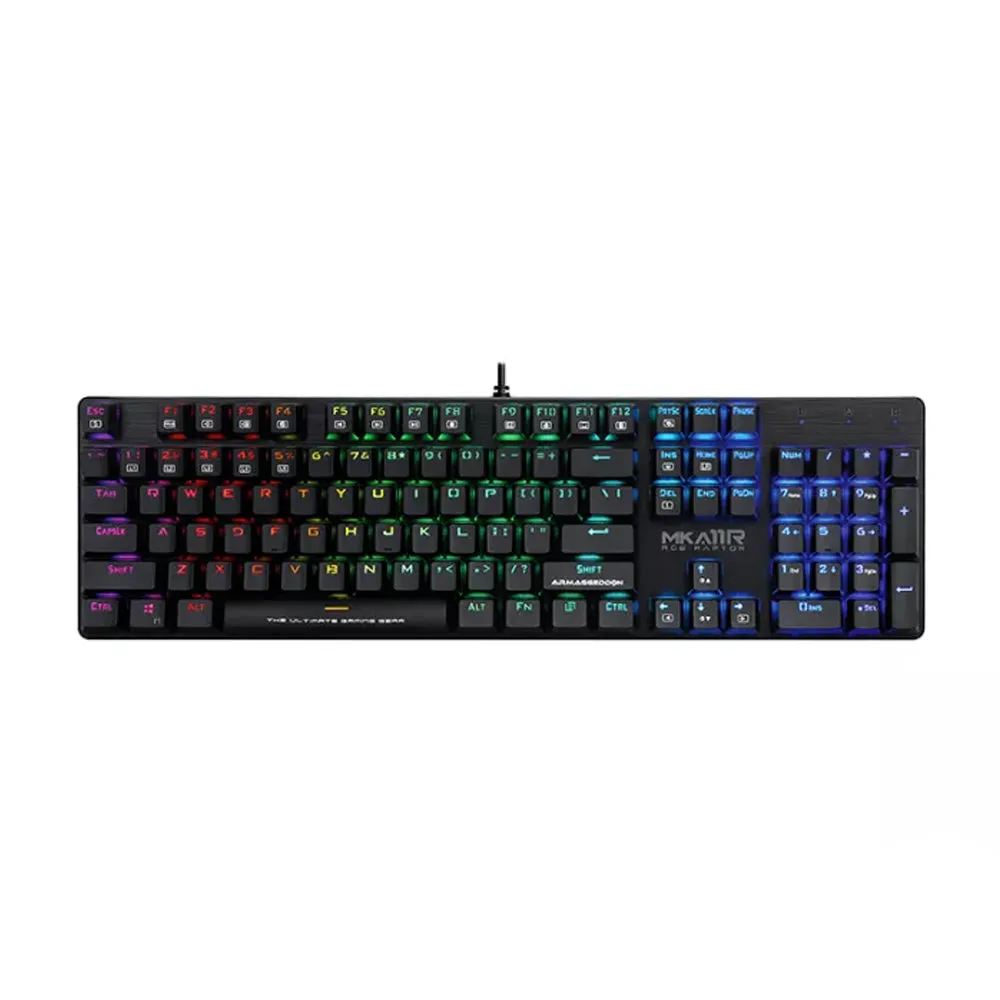 Armaggeddon Mechanical Wired Gaming Keyboard MKA-11R Pro