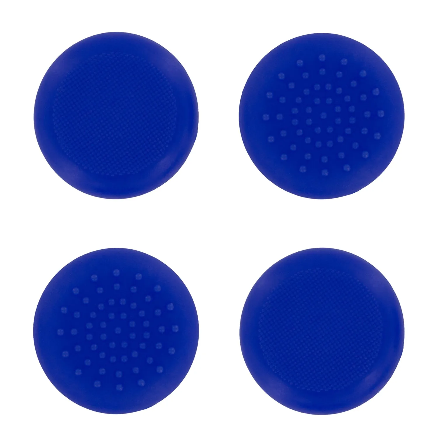 Assecure TPU protective analogue thumb grip stick caps for Microsoft Xbox One- 4 pack blue