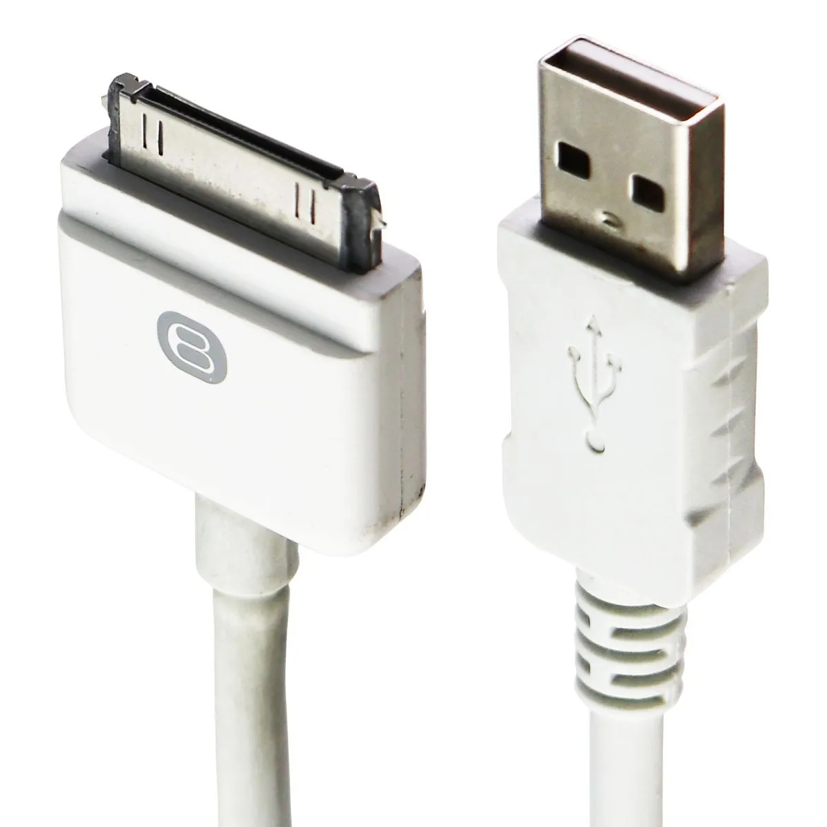 B-Brand (1.5 ft) 30-Pin to USB Cable for Older Gen iOlder Gen iPod/iPad/iPhone