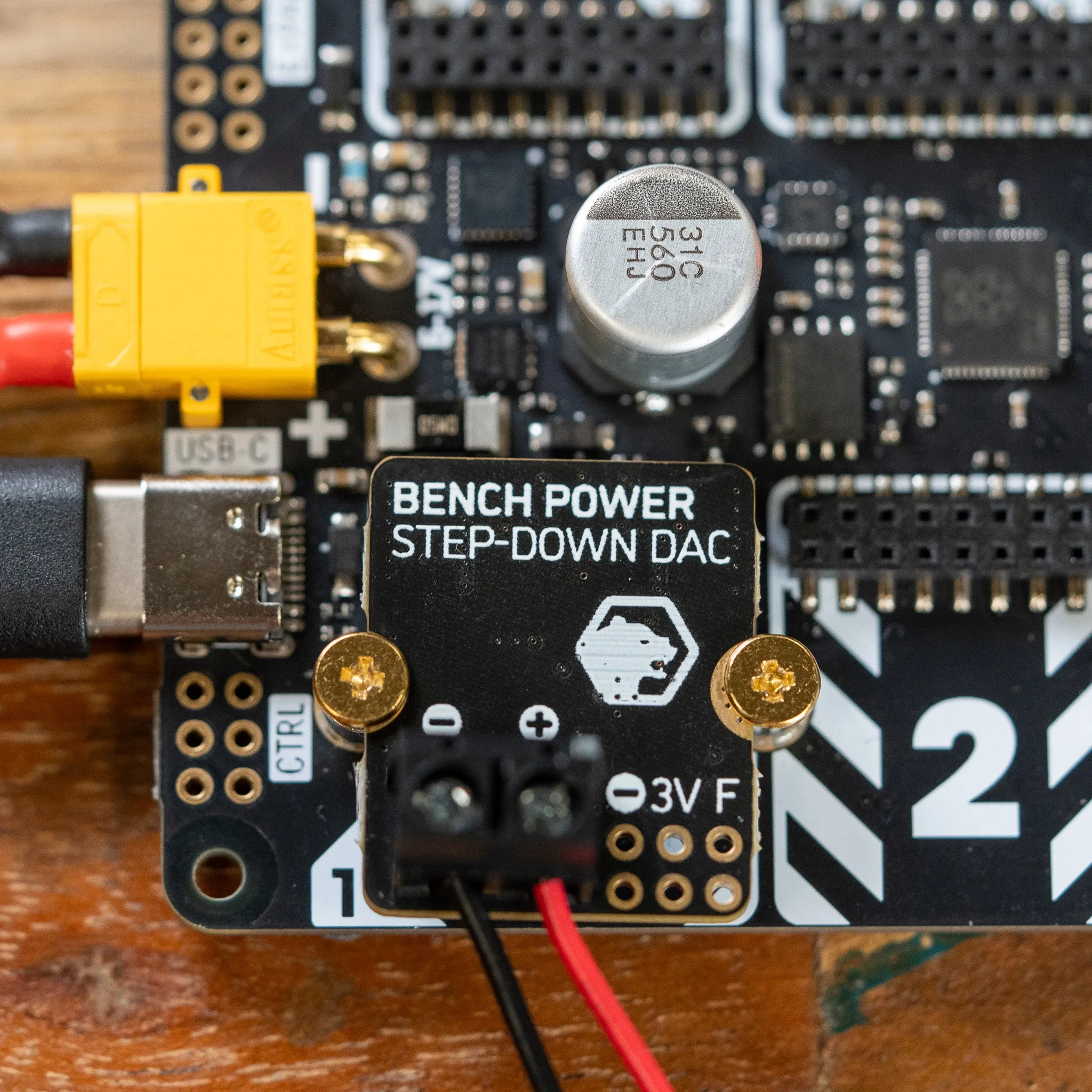 Bench Power Module for Yukon (5A Step-down DAC)