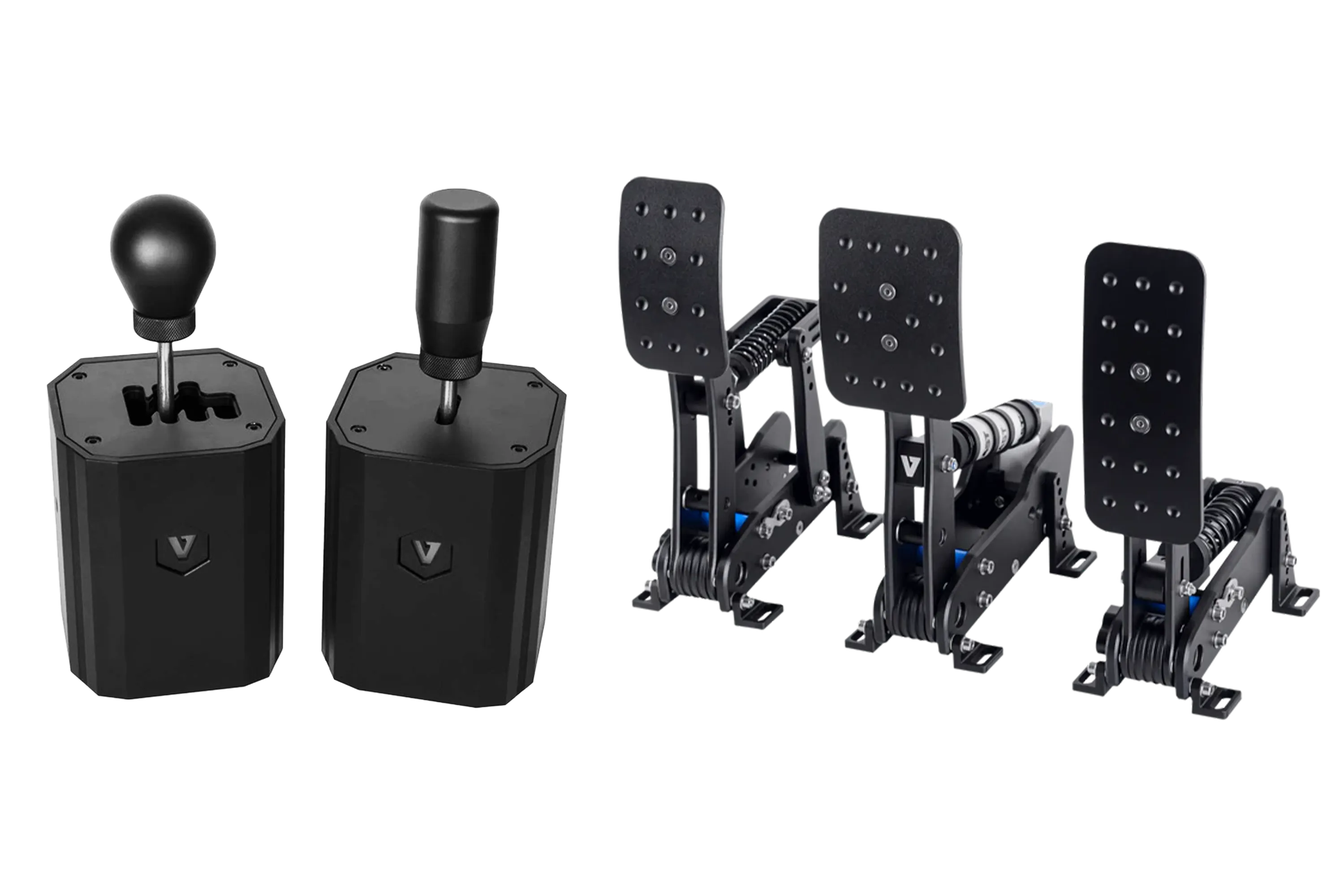 Bundle - VNM 3-Pedal Set and H-Pattern/Sequential Shifter