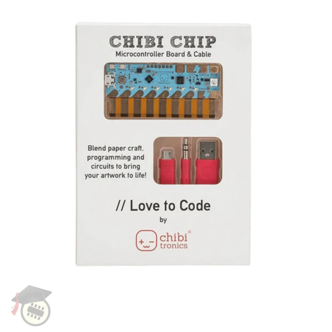 Chibitronics "Love To Code" - Chibi Chip Microcontroller