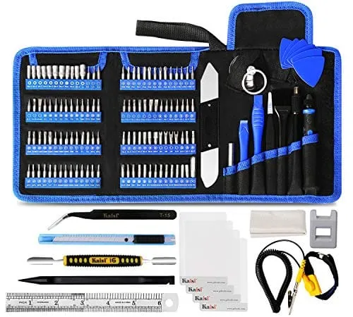 Computer Repair Kit - 136 in 1 Electronics Repair Tool Kit Professional Precision Screwdriver Set Magnetic Drive Kit with Portable Bag