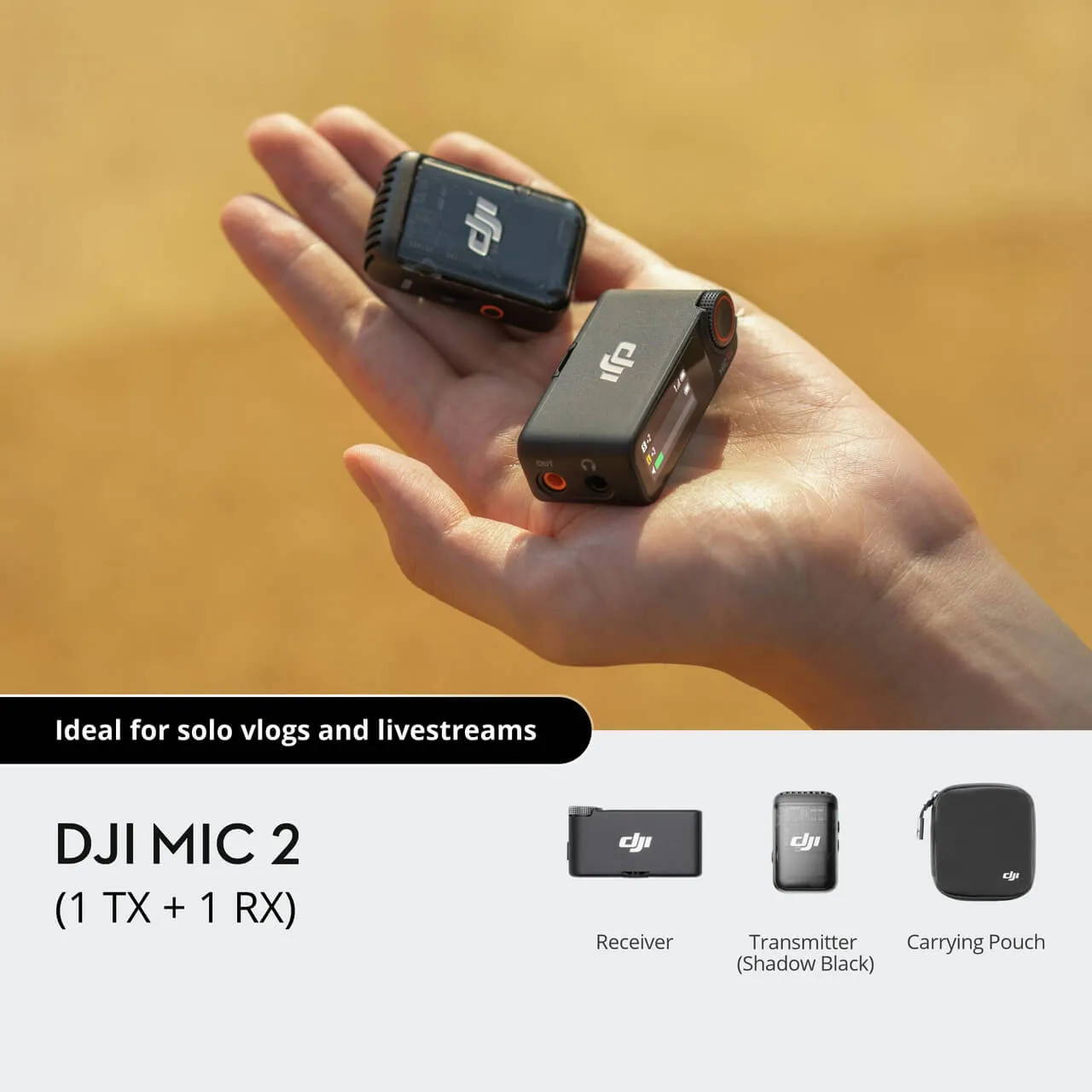 DJI Mic 2 (1 TX   1 RX)