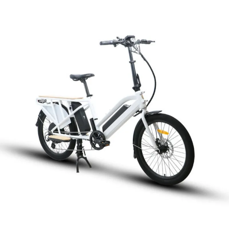 EUNORAU MAX-CARGO Long-Tail Electric Cargo Bike, 48V/14Ah, 750W