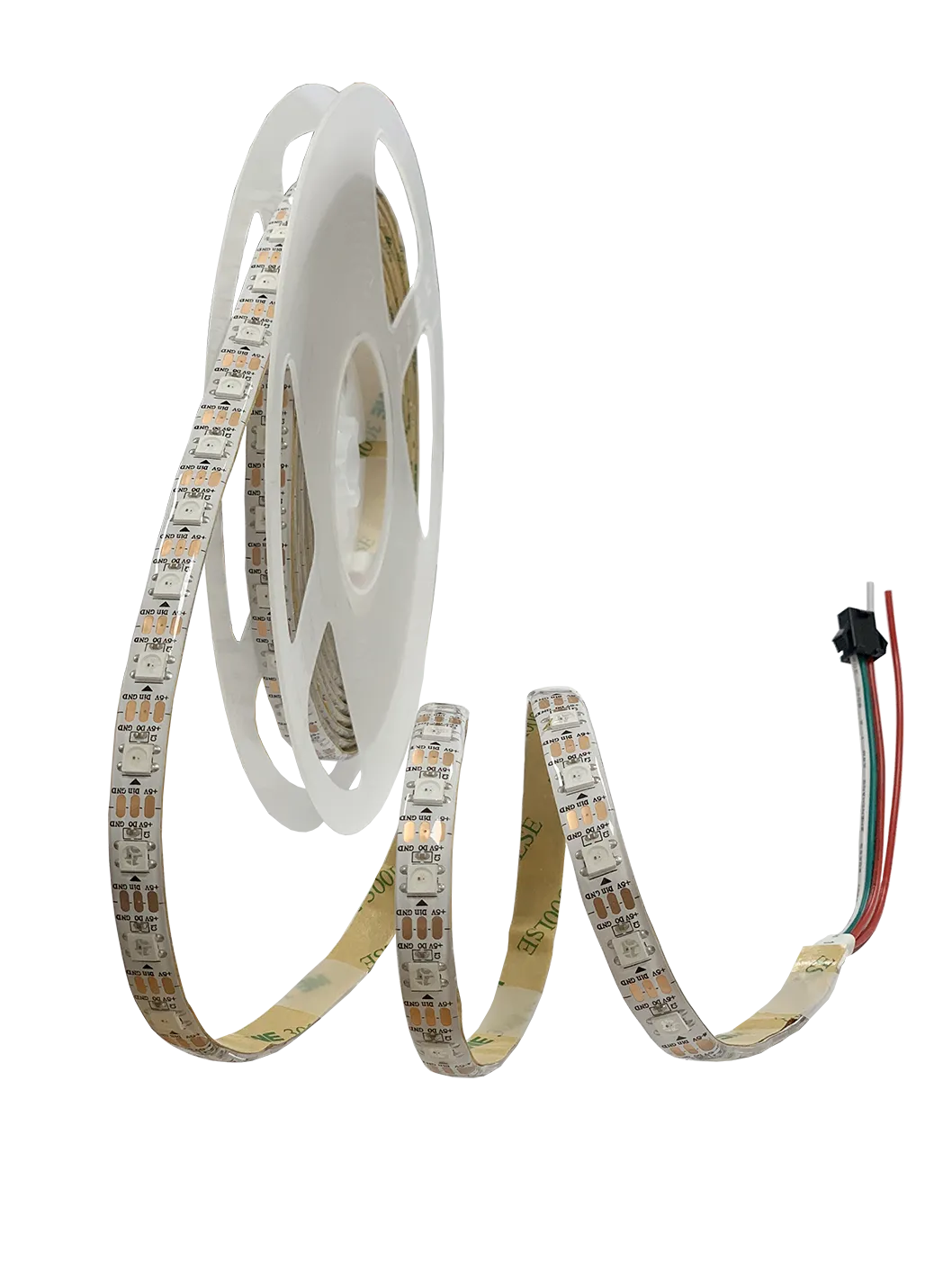 FluxTech - IP65 Individually Addressable Dream Colour Programmable  RGB LED Strip Light