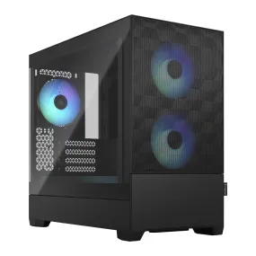 Fractal Design Pop Mini Air RGB Black TG Clear mATX Case