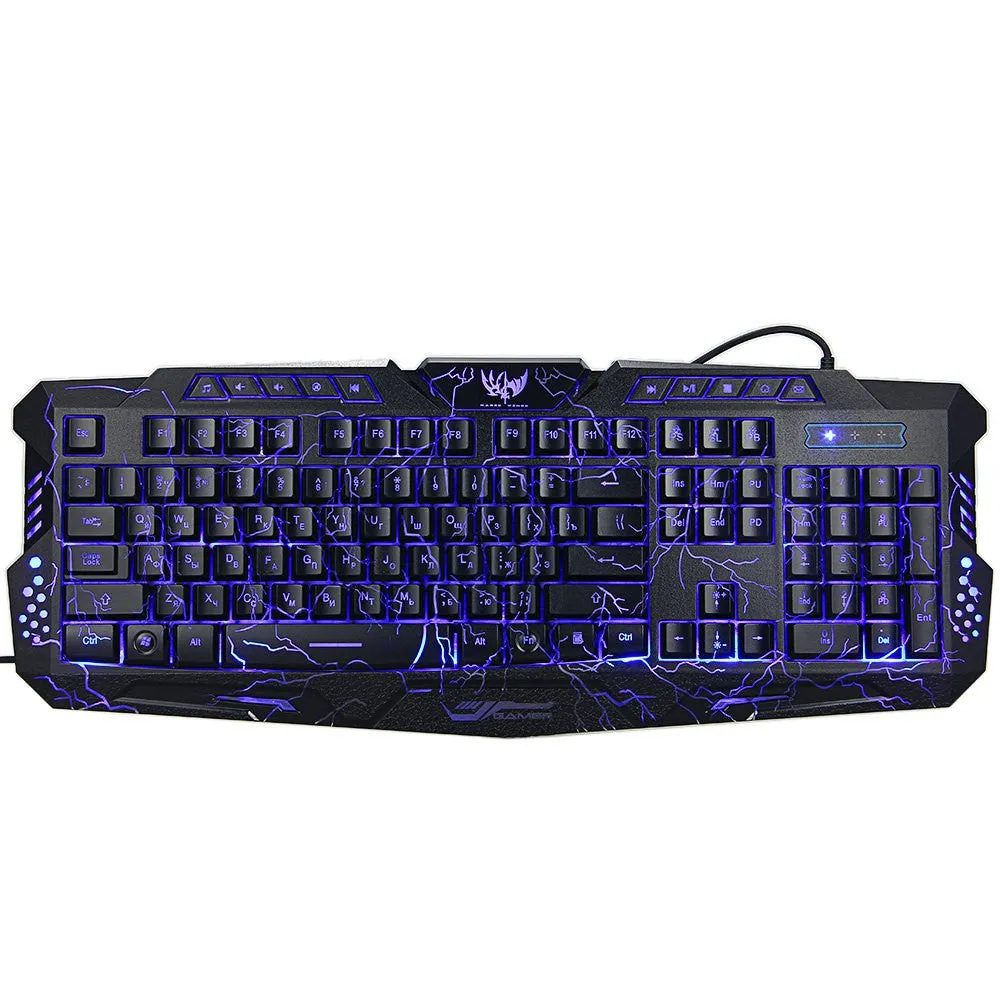 Gaming Keyboard with LED Backlight