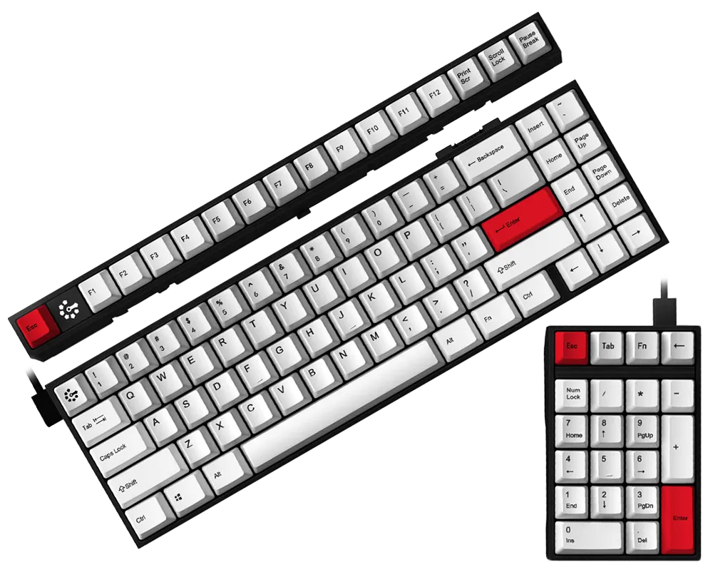 Ganss ALT71 Modular Mechanical Keyboard