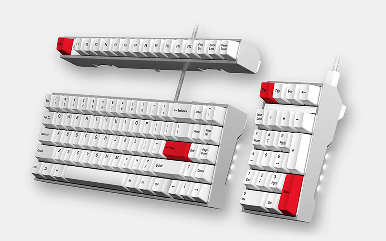 Ganss ALT71 Modular Mechanical Keyboard