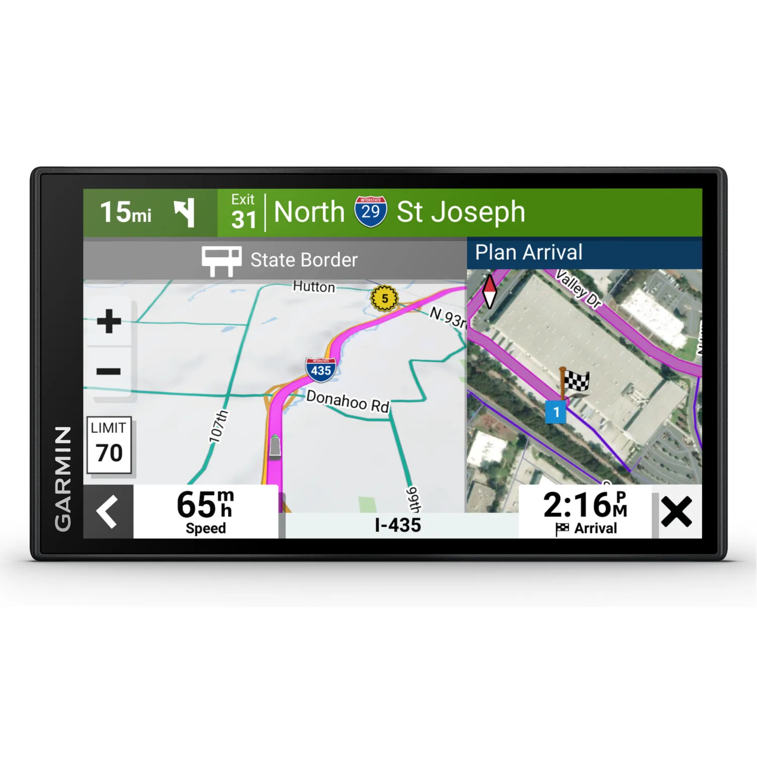 Garmin dezl OTR610 Series Easy-to-Read GPS Truck Navigator