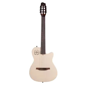 Godin Guitars MULTIAC MUNDIAL Acoustic/Electric Guitar (Ozark Cream)