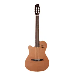 Godin Guitars MULTIAC NYLON ENCORE Left-Handed Electric/Acoustic Guitar (Natural SG)