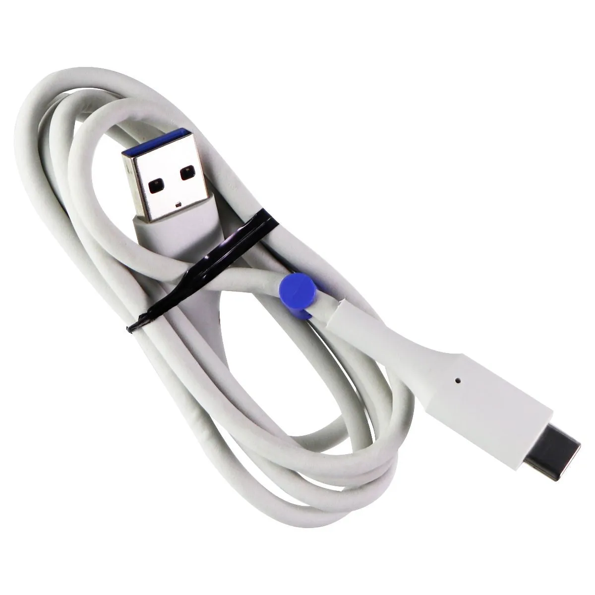 Google 3.3Ft Charge and Sync Cable for USB-C Devices - White/Blue Notch