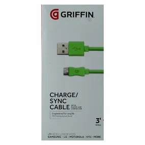 Griffin ( GC40594 ) Charge/Sync Cable for Micro - USB Devices - Neon Green