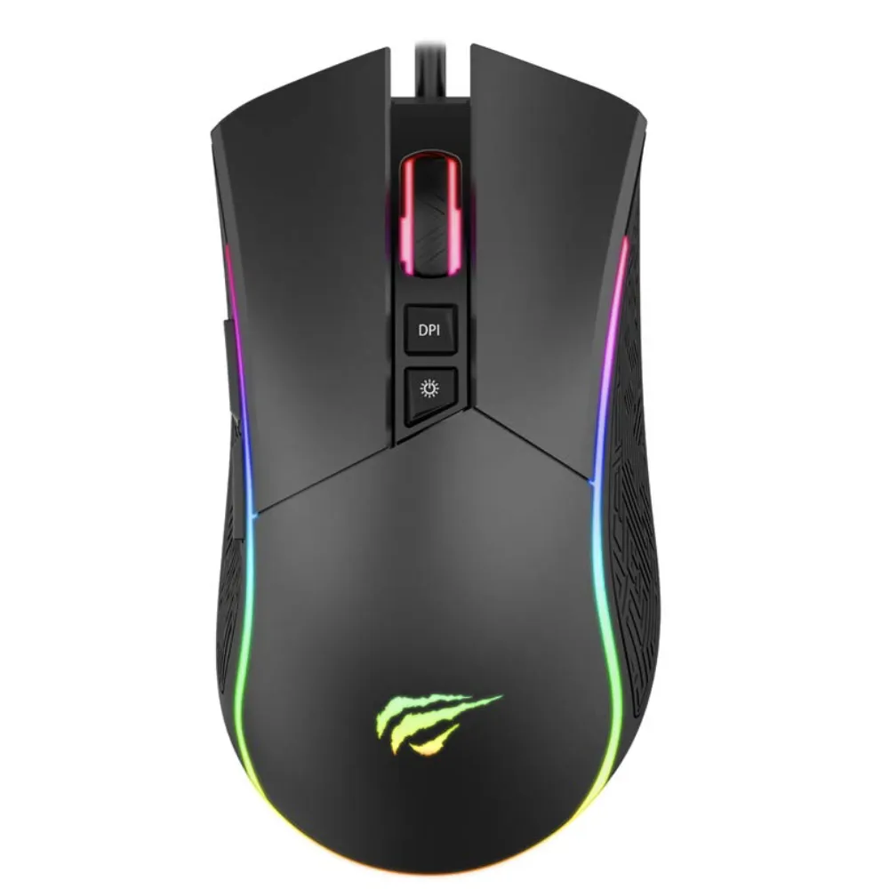 Havit MS1001 Wired Gaming Mouse 4800 DPI with RGB Light