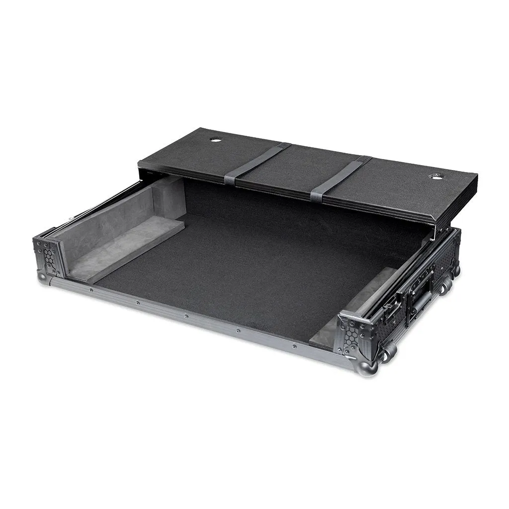 Headliner HL10016 Flight Case For Rane Four With Laptop Platform And Wheels (Pitch Black)