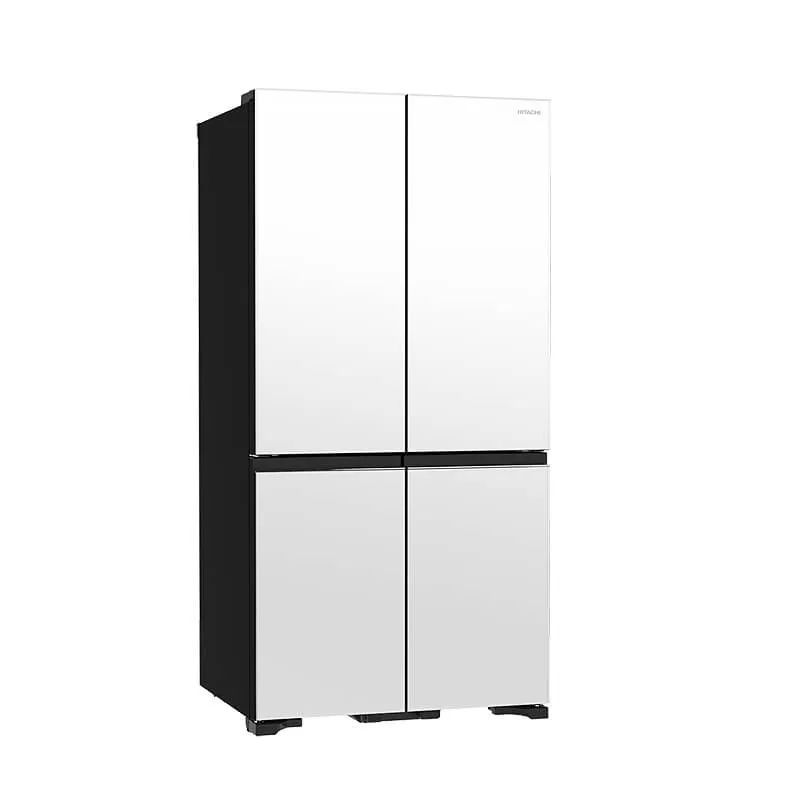 Hitachi RWB640VGB1XMGW French Bottom Freezer Luxury 638L Vacuum Compartment Matt Glass White