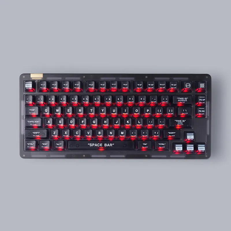 IDOBAO ID80 LAVA 75% Hot Swap Assembled Mechanical Keyboard w/Gasket Mount