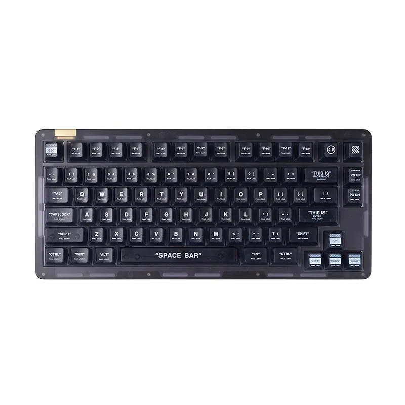 IDOBAO ID80 LAVA 75% Hot Swap Assembled Mechanical Keyboard w/Gasket Mount