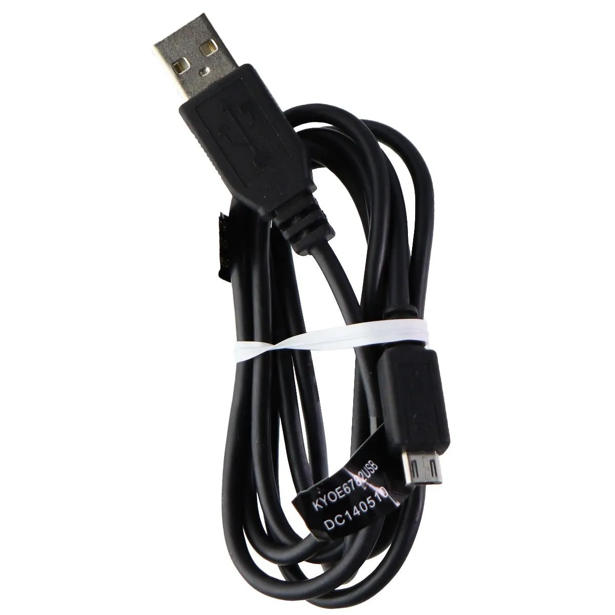 Kyocera 4-Foot (Micro-USB) to USB Charge and Sync Cable - Black (KYOE)