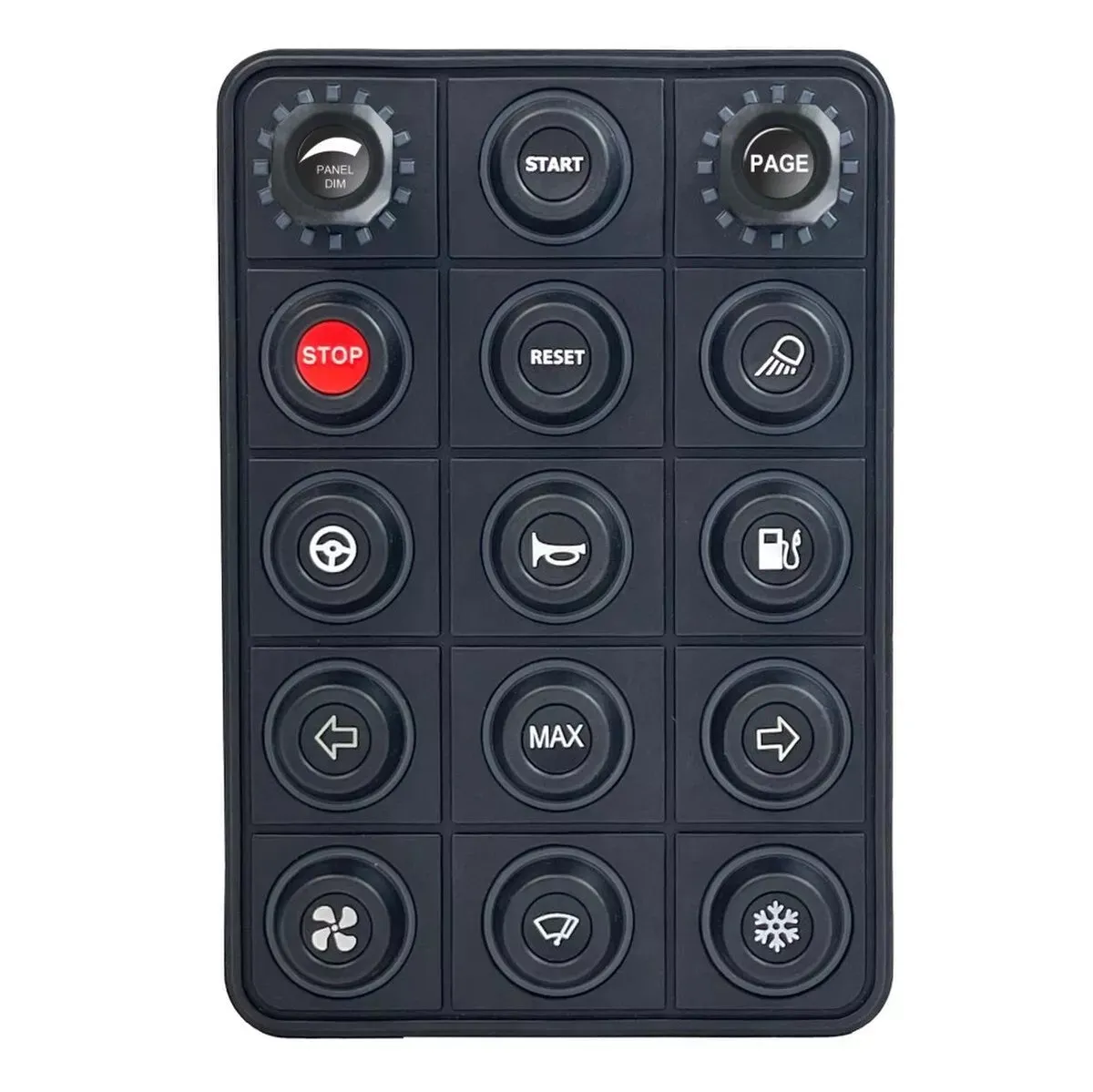 Link CAN Canbus Keypad 15 Button Keypad Switches   2 Rotary Encoders BF24