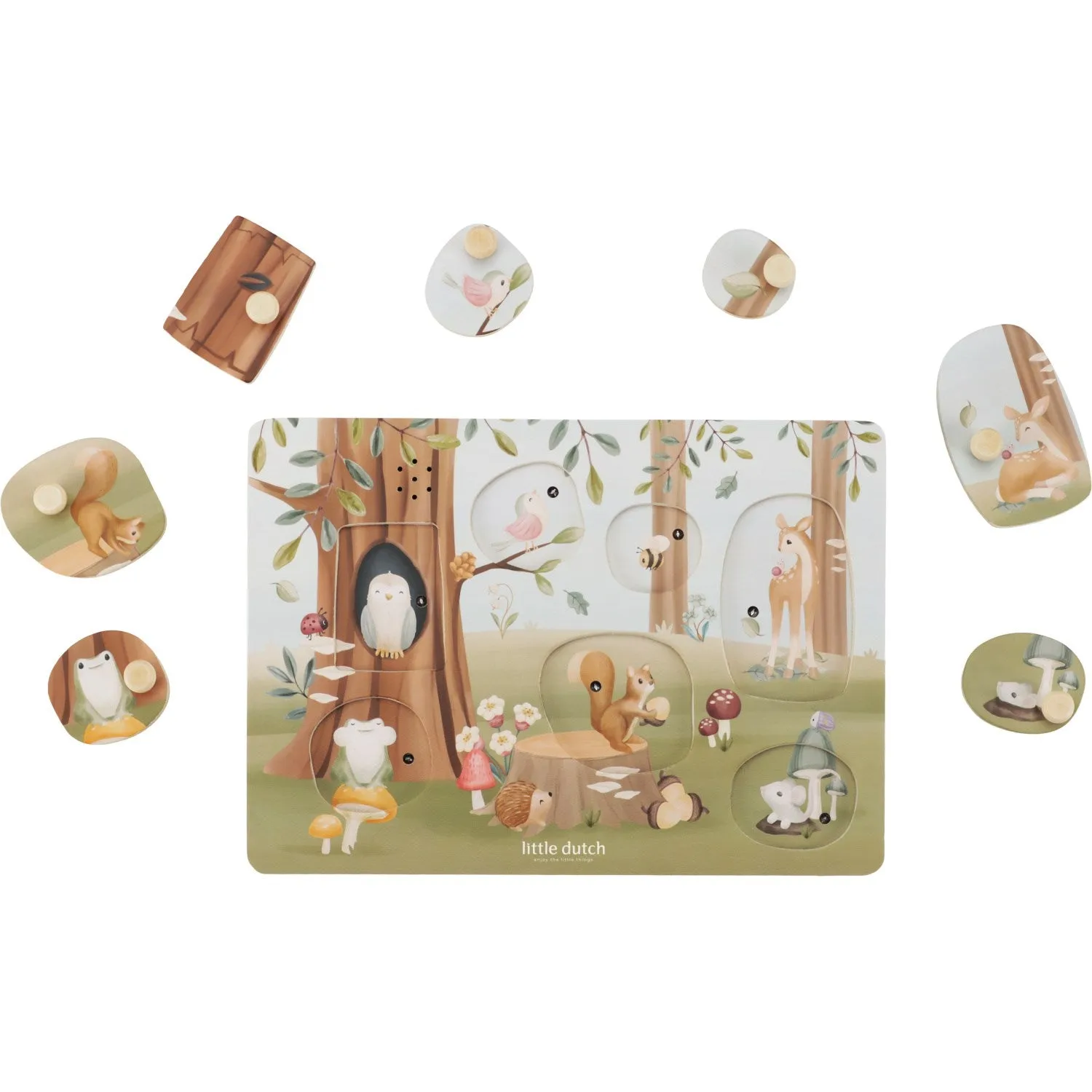 Little Dutch Forest Friends Multi Puzzle M. Lyd