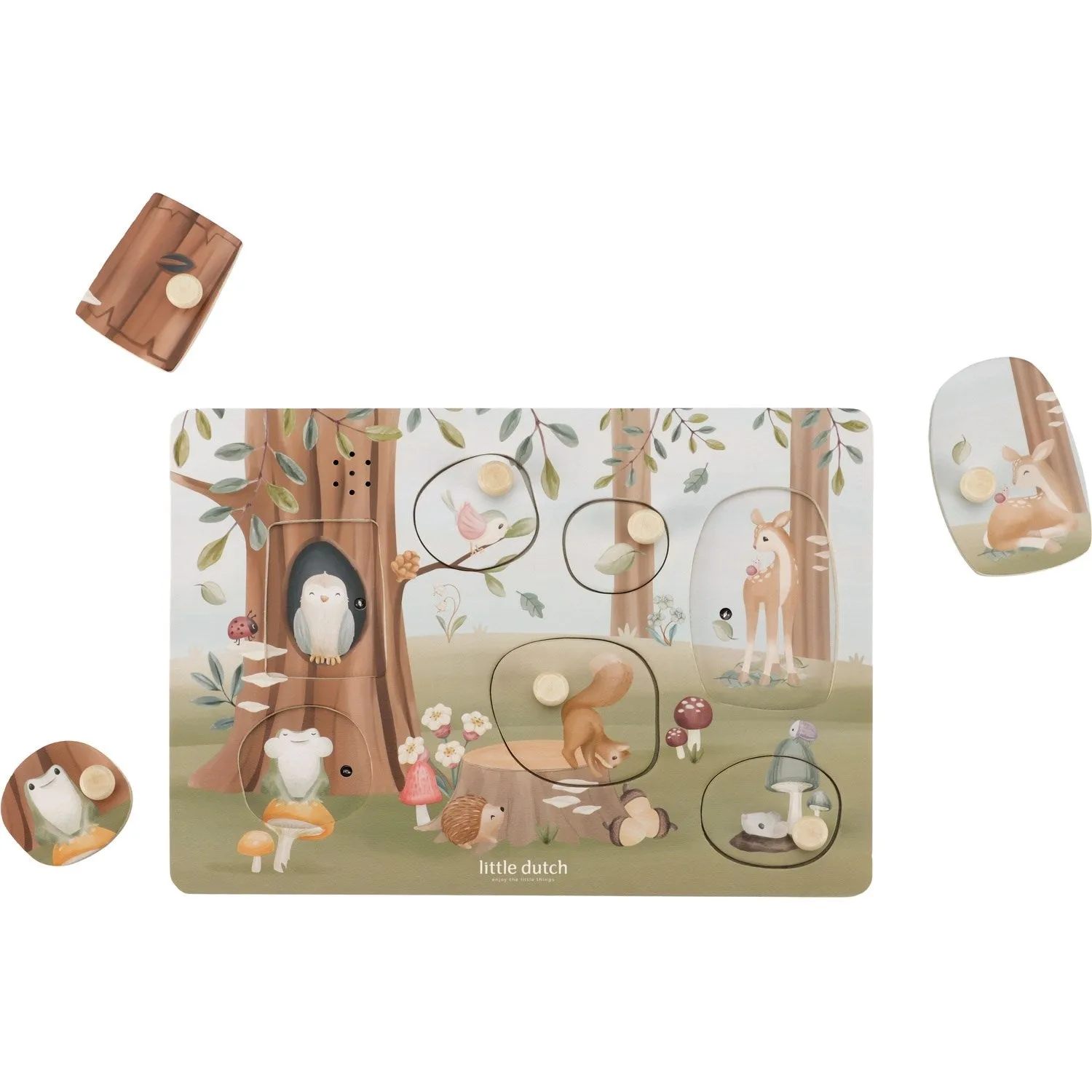 Little Dutch Forest Friends Multi Puzzle M. Lyd