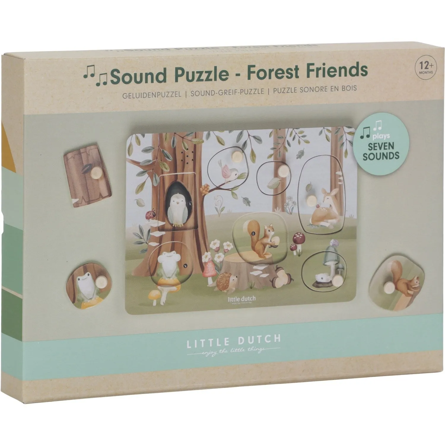 Little Dutch Forest Friends Multi Puzzle M. Lyd