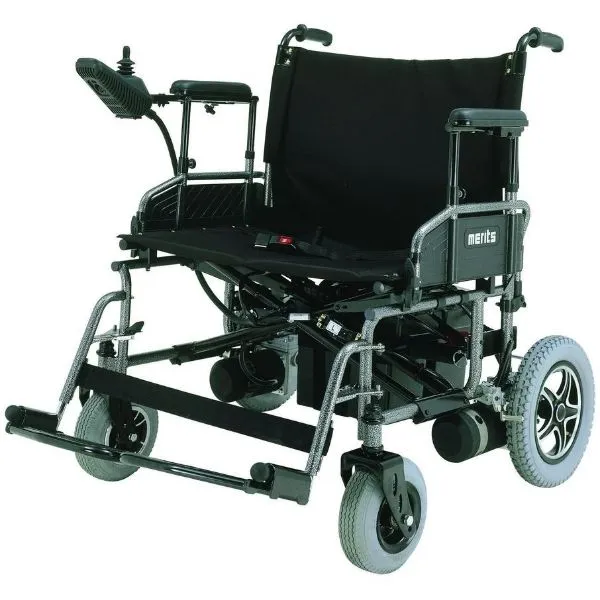 Merits Health P182 Travel-Ease Folding Bariatric Power Chair - 600 lbs