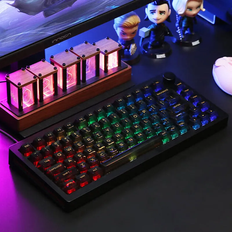 MonsGeek M1 Transparent Mechanical Keyboard