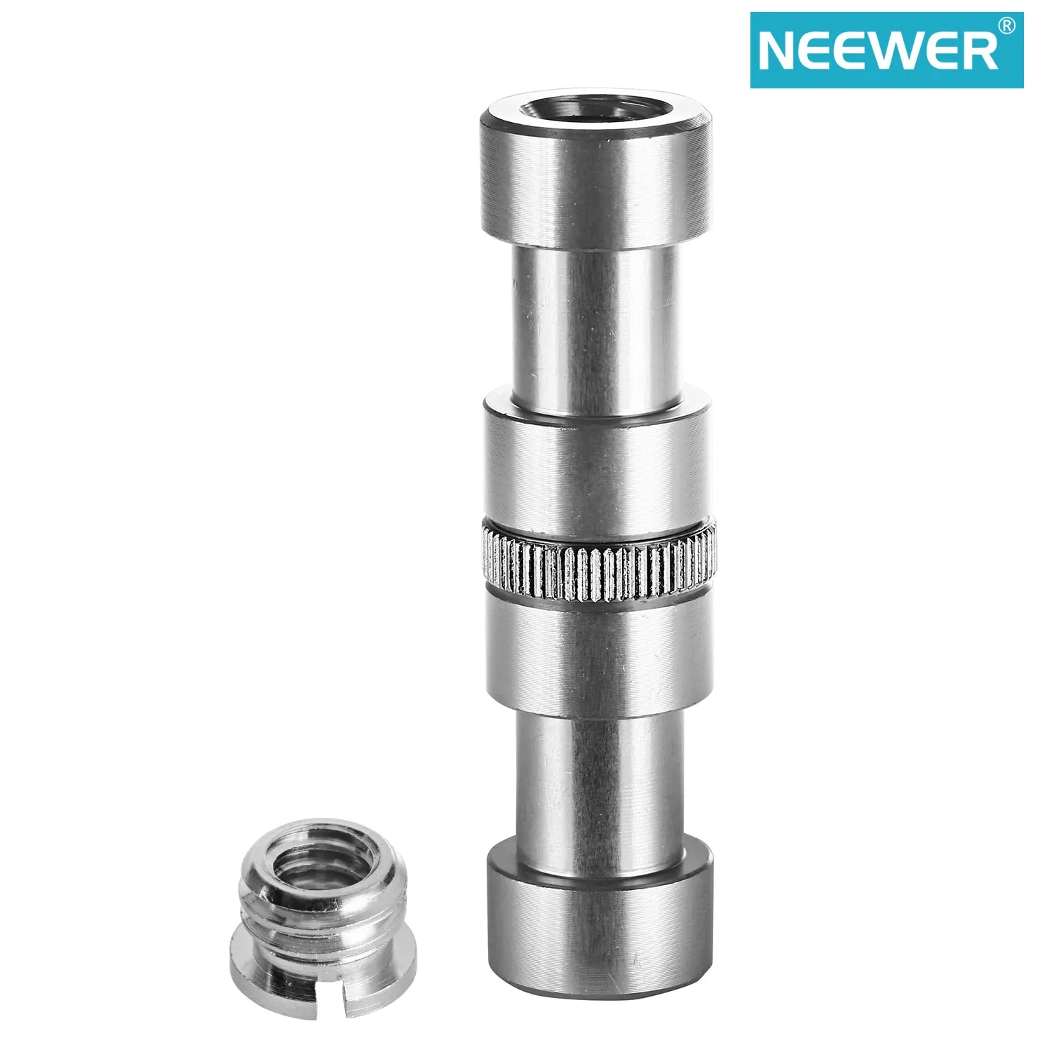 NEEWER 15 Pieces 1/4" 3/8" Metal Threaded Screw Converter