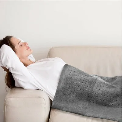 Open Box - Pure Enrichment PureRelief XXL Wide Heating Pad 20"x24" Gray