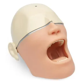 Oral Anesthesia Manikin with Light Sensors Only