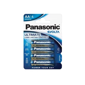 Panasonic Battery Evolta AA Pack of 4