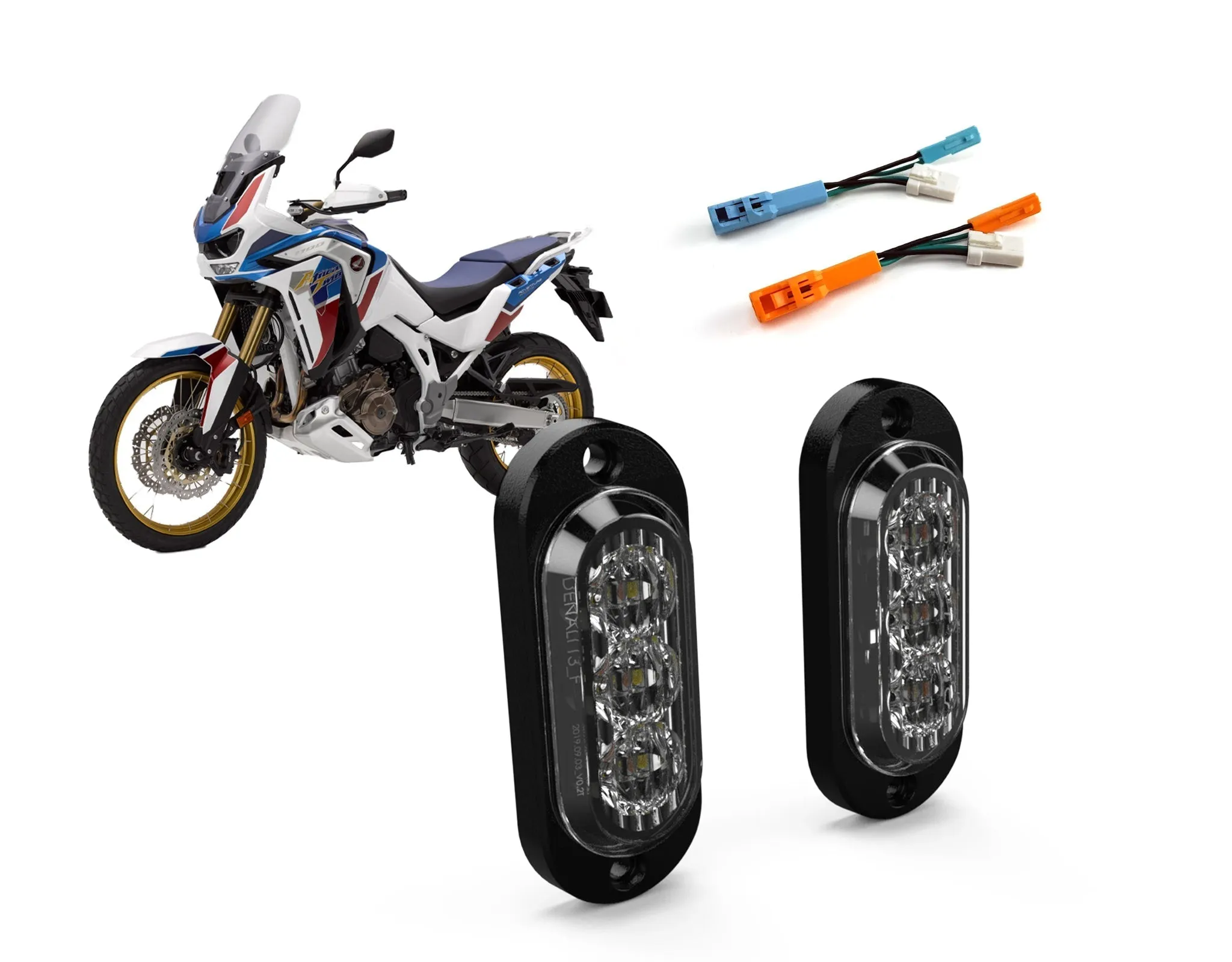 Plug-&-Play T3 Modular Turn Signal Kit for Honda Africa Twin 1100