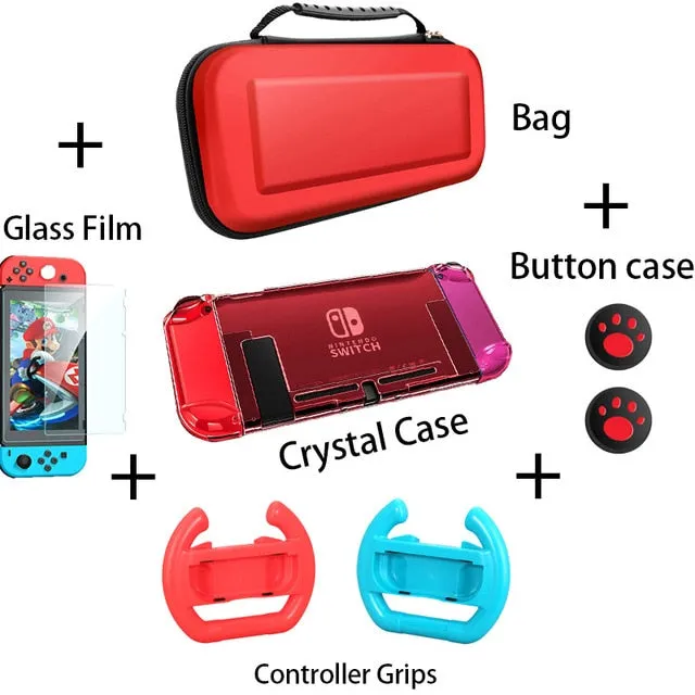 Portable EVA Storage Bag Cover Cases For Nintend Switch Case NS NX Console Protective Shell Accessories Controller Travel funda