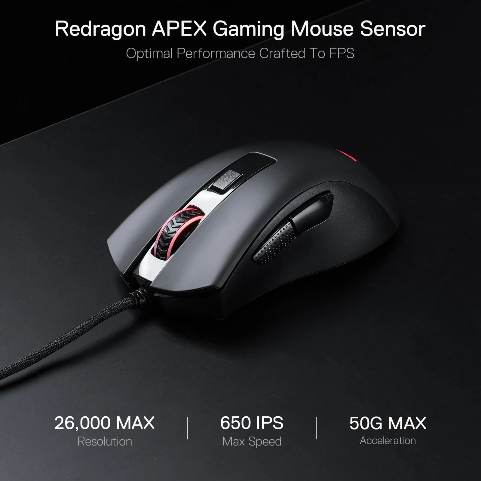 Redragon INVADER M993 RGB Wired Gaming Mouse