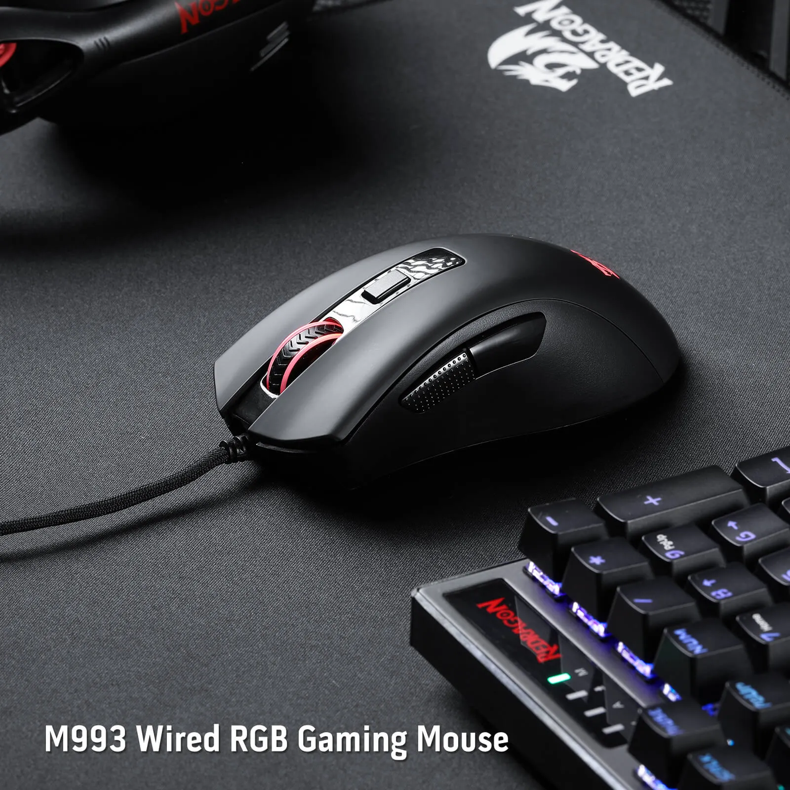 Redragon INVADER M993 RGB Wired Gaming Mouse