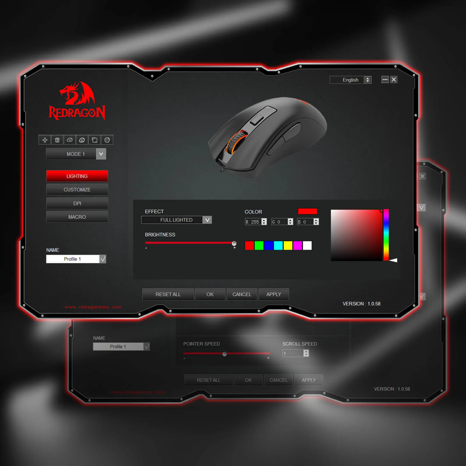 Redragon INVADER M993 RGB Wired Gaming Mouse