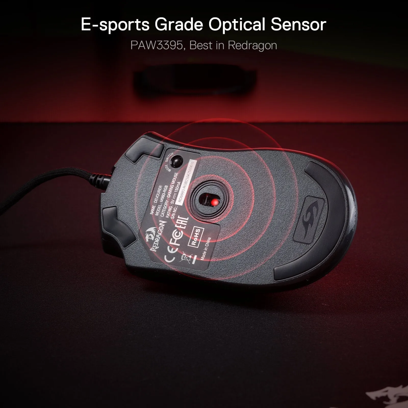 Redragon INVADER M993 RGB Wired Gaming Mouse