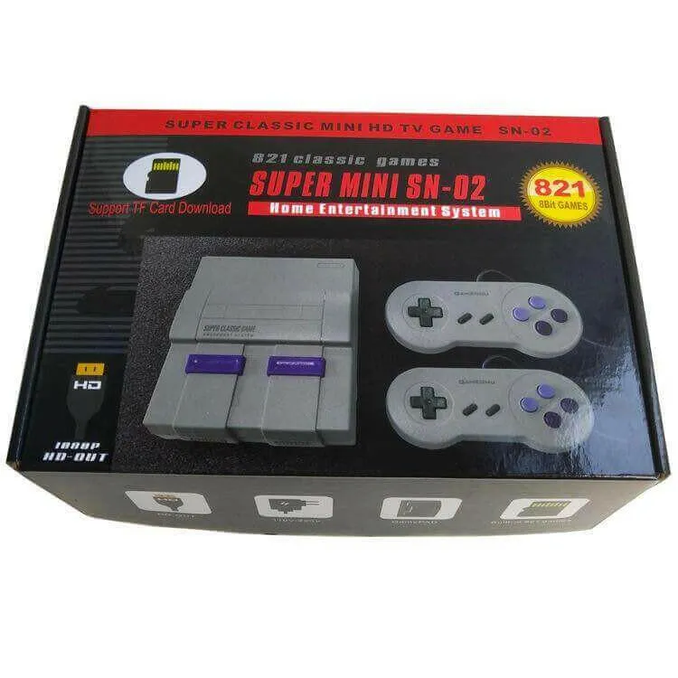 Retro Inspired Game Console With HDMI   821 Games Loaded