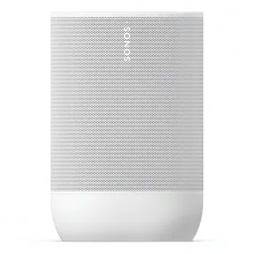 Sonos Move 2 Portable Smart Speaker with 24-Hour Battery Life, Bluetooth, and Wi-Fi (White)