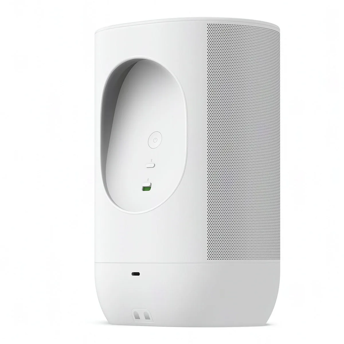 Sonos Move 2 Portable Smart Speaker with 24-Hour Battery Life, Bluetooth, and Wi-Fi (White)