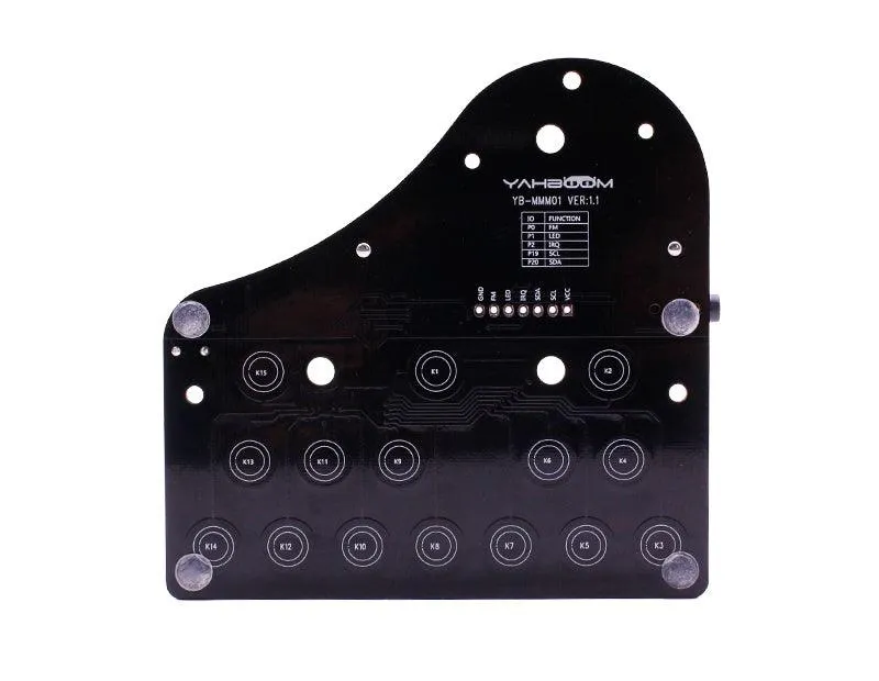 Yahboom Micro:bit piano expansion board compatible with Micro:bit V2/V1.5 board